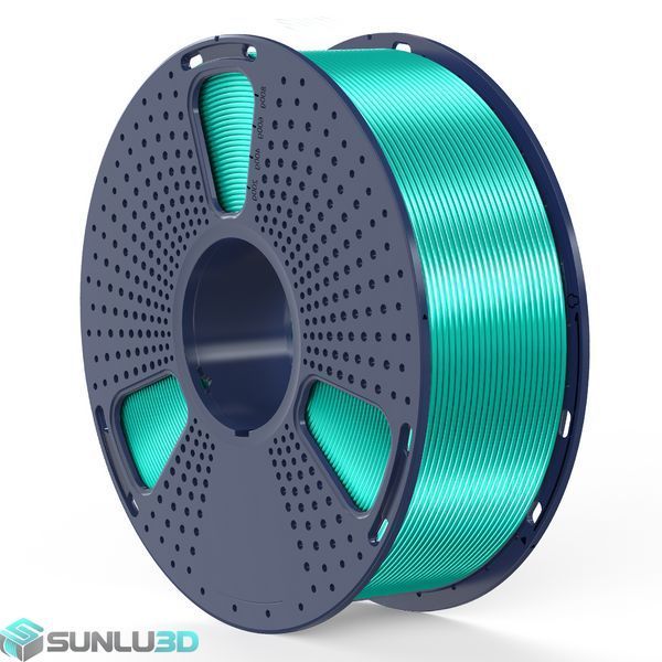 Філамент Silk PLA+ 1.75мм зелений/Green, 1кг ФР-00012154 фото