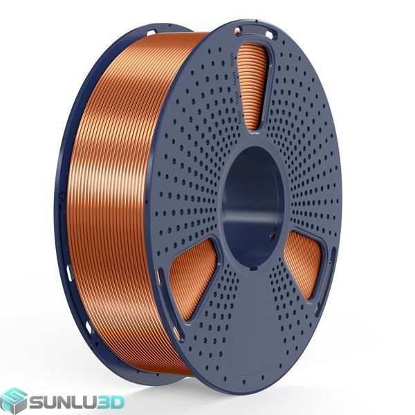 Філамент Silk PLA+ 1.75мм Мідь/Red Copper, 1кг ФР-00012158 фото