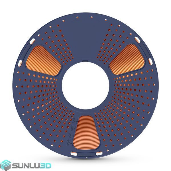Філамент Silk PLA+ 1.75мм Мідь/Red Copper, 1кг ФР-00012158 фото