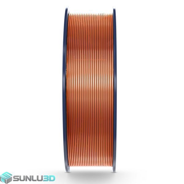 Філамент Silk PLA+ 1.75мм Мідь/Red Copper, 1кг ФР-00012158 фото