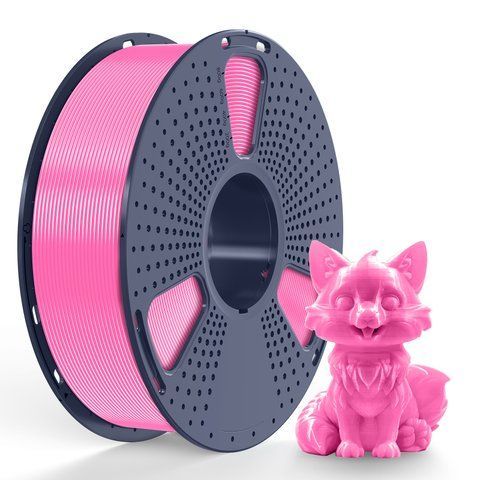 Філамент PETG 1.75мм рожевий, 1кг ФР-00012103 фото