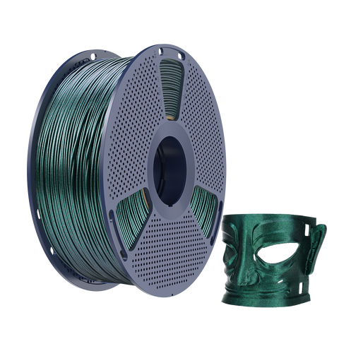Філамент PLA Galaxy 1.75мм, Галактичний зелений/Galaxy Green 1кг НФ-00000239 фото