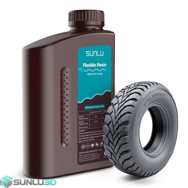 Смола Flexible Resin Grey / Сірий 1 кг НФ-00000264 фото