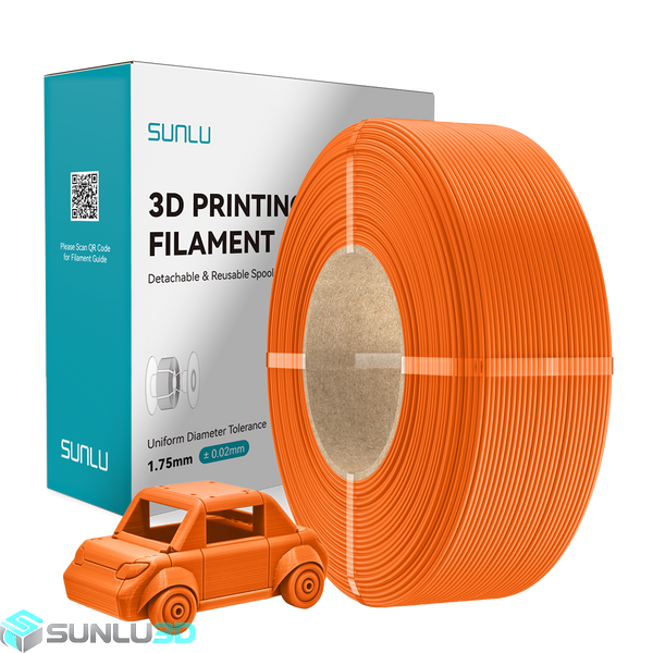 Філамент REFILLS PETG 1.75мм помаранчевий/Orange, 1кг НФ-00000205 фото