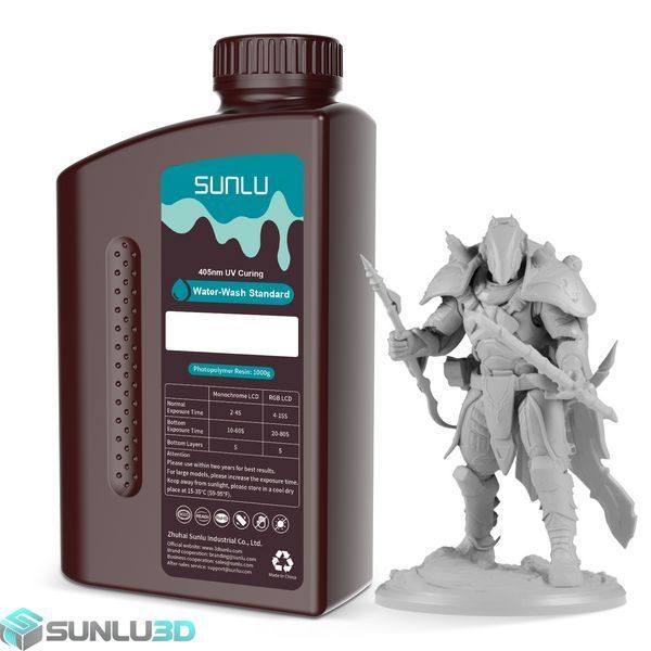 Смола Water-Wash Standart Resin Grey / Сірий 1 кг НФ-00000267 фото