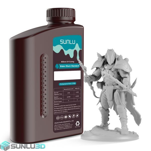 Смола Water-Wash Standart Resin Grey / Сірий 1 кг НФ-00000267 фото