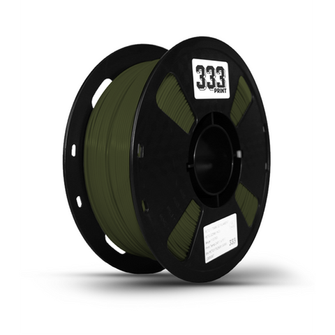 Філамент PETG 1.75мм Оливковий темний/Dark Olive, 333Print, 1кг НФ-00000139 фото