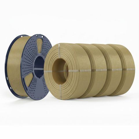 Філамент PETG 1.75мм Хакі/Khaki, 4+1 кг (набір) ФР-00012317 фото