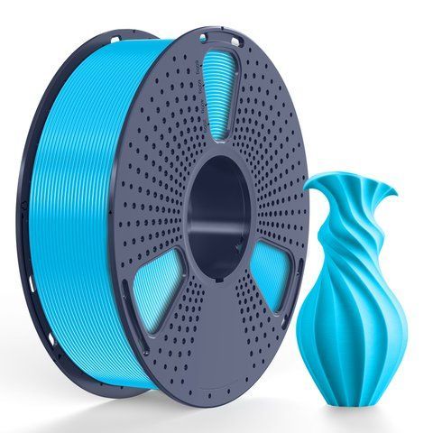 Філамент PLA 1.75мм блакитний/Sky Blue, 1кг ФР-00012127 фото